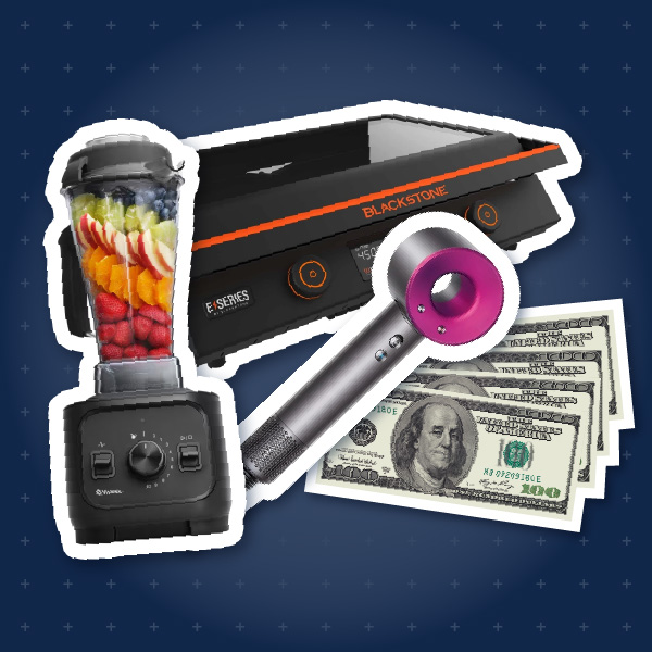 Ninja® Slushie, Solo Stove®, and YETI® Cooler.