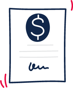 Legal document and calculator